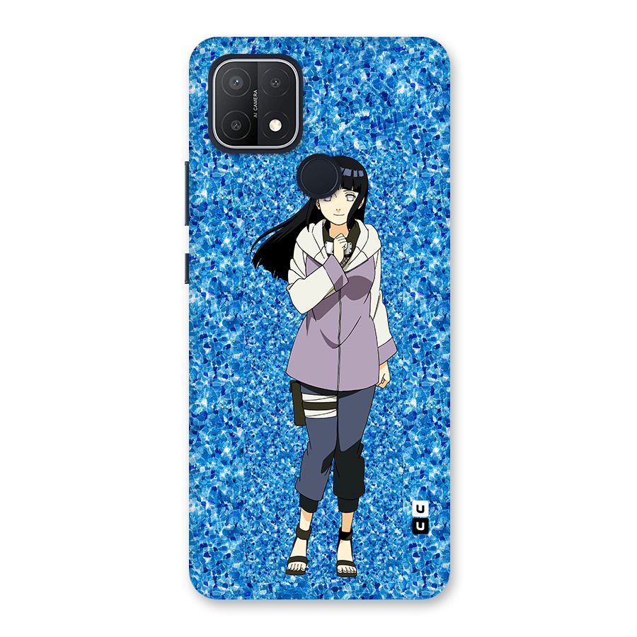 Cute Hinata hyuga Back Case for Oppo A15