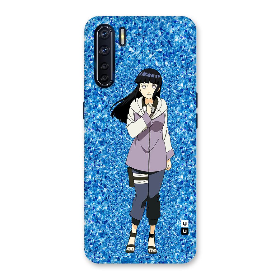 Cute Hinata hyuga Back Case for Oppo F15