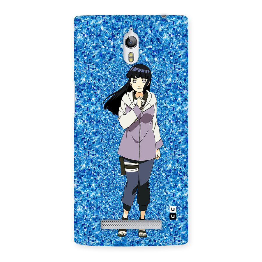 Cute Hinata hyuga Back Case for Oppo Find 7