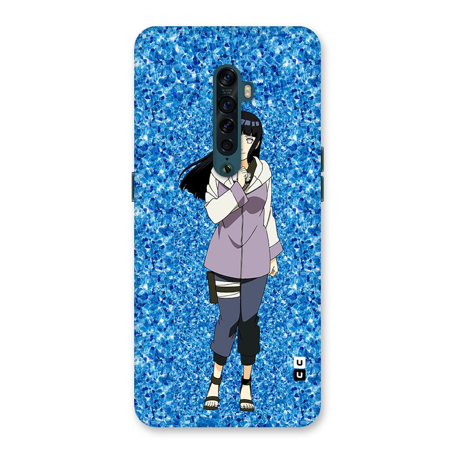 Cute Hinata hyuga Back Case for Oppo Reno2