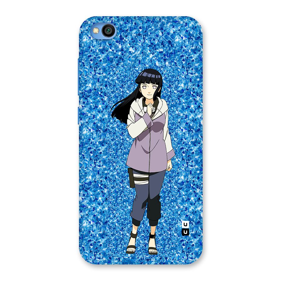 Cute Hinata hyuga Back Case for Redmi Go