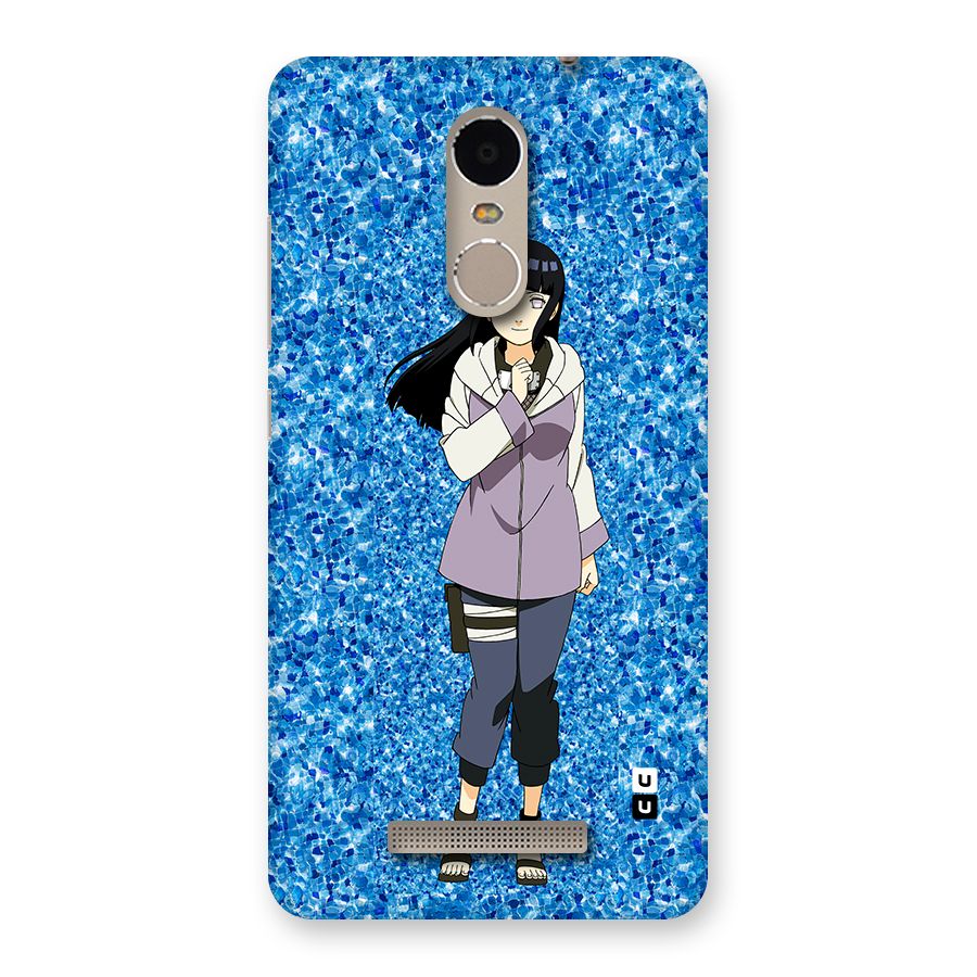 Cute Hinata hyuga Back Case for Redmi Note 3