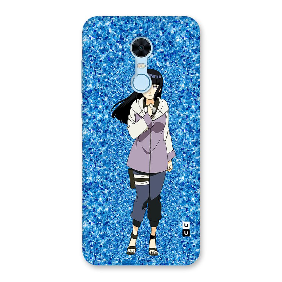 Cute Hinata hyuga Back Case for Redmi Note 5