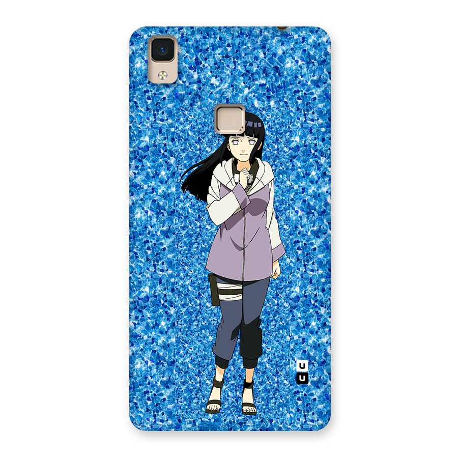 Cute Hinata hyuga Back Case for V3 Max