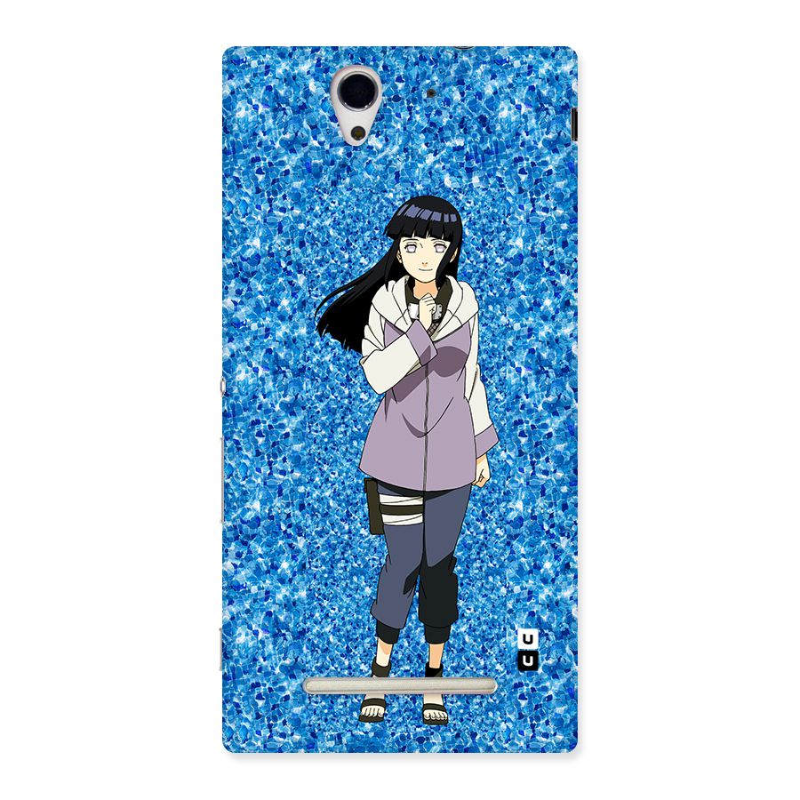 Cute Hinata hyuga Back Case for Xperia C3