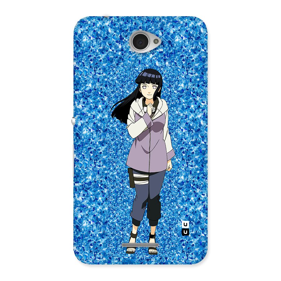 Cute Hinata hyuga Back Case for Xperia E4