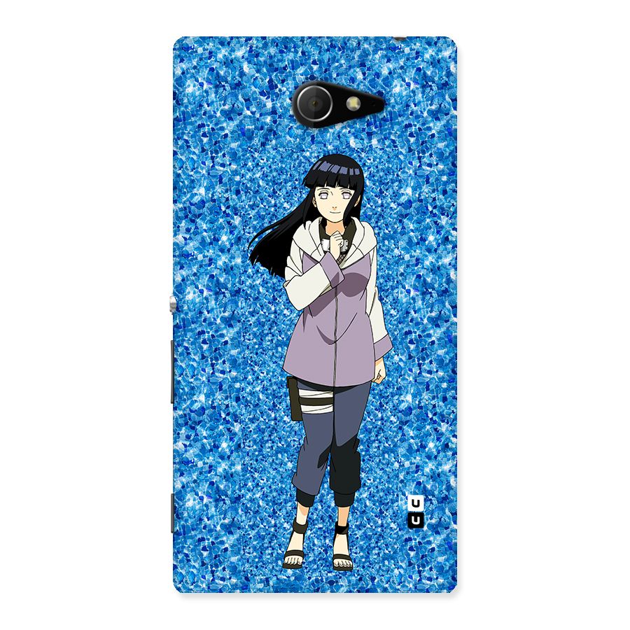 Cute Hinata hyuga Back Case for Xperia M2