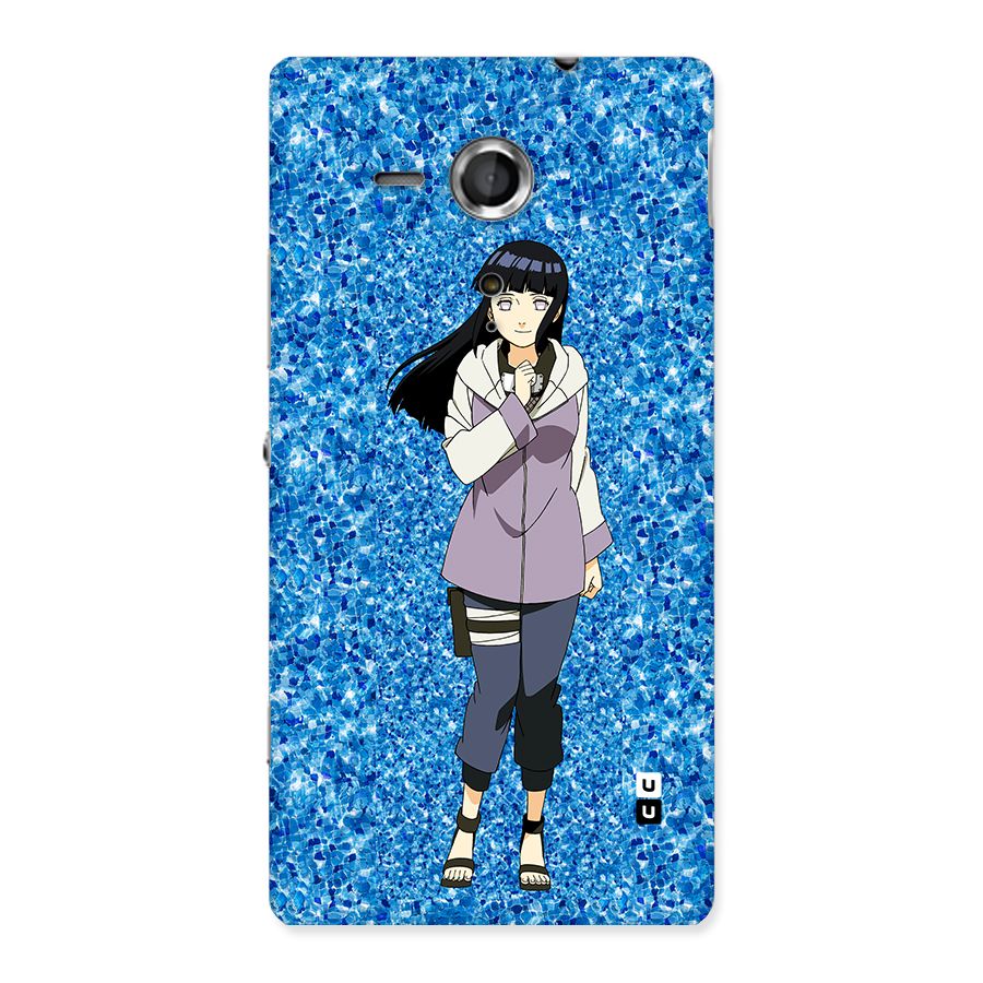 Cute Hinata hyuga Back Case for Xperia Sp