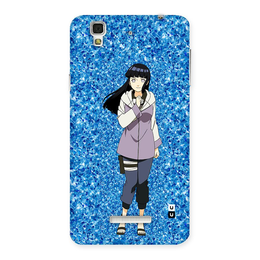 Cute Hinata hyuga Back Case for Yureka