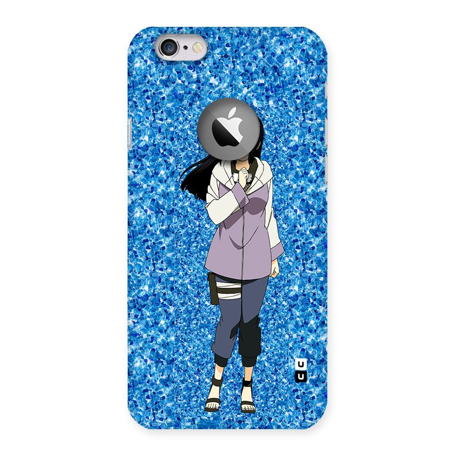 Cute Hinata hyuga Back Case for iPhone 6 Logo Cut