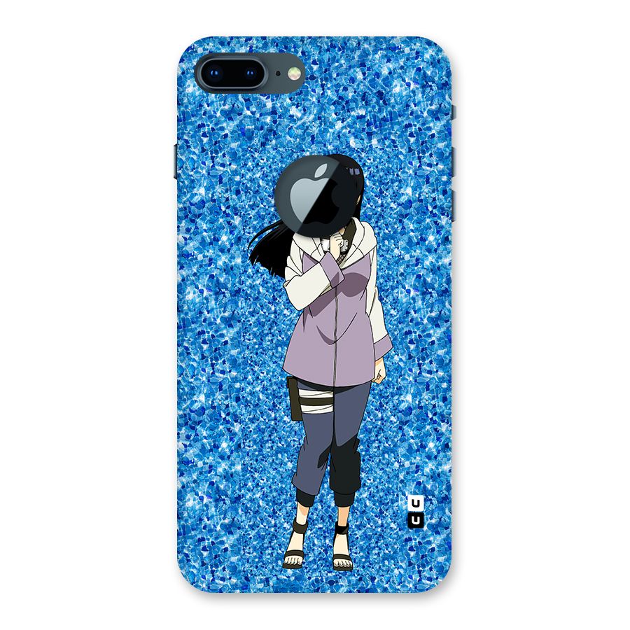 Cute Hinata hyuga Back Case for iPhone 7 Plus Logo Cut