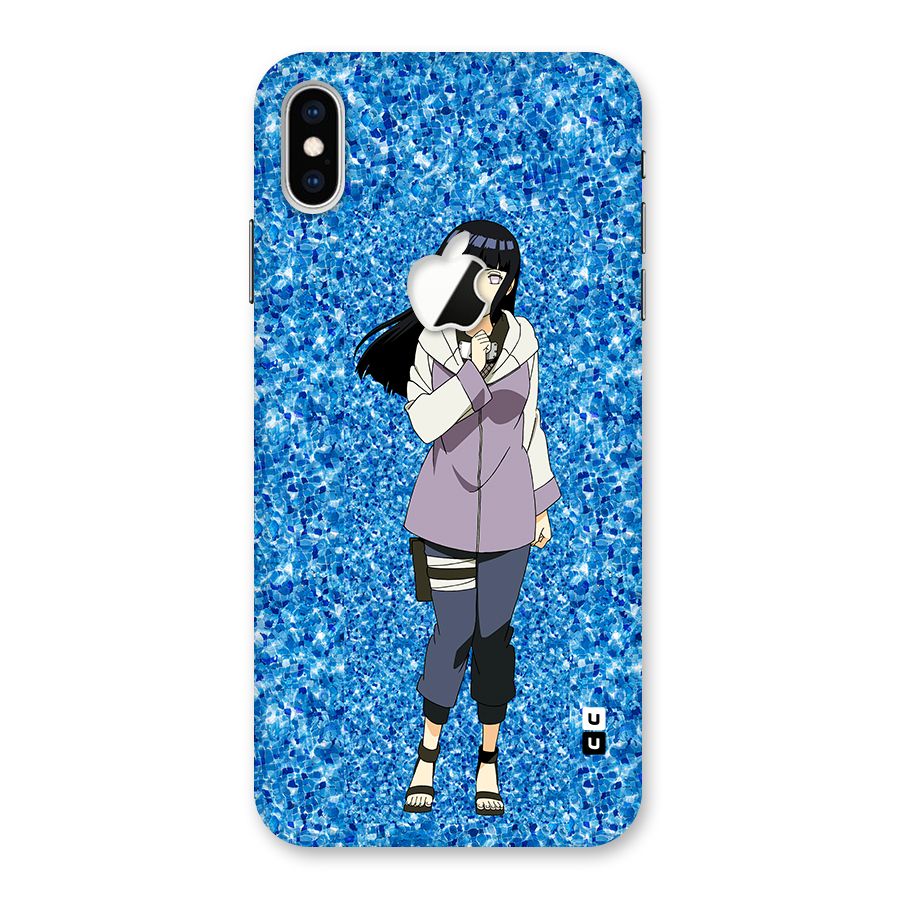 Cute Hinata hyuga Back Case for iPhone XS Max Apple Cut