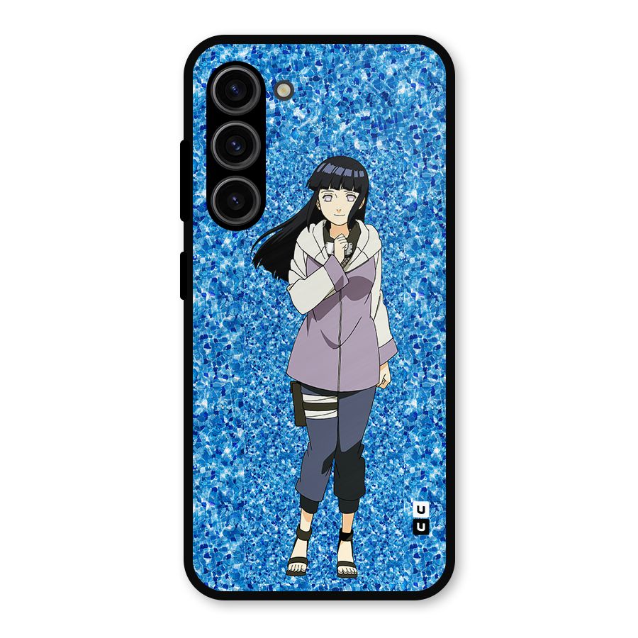 Cute Hinata hyuga Metal Back Case for Galaxy S23