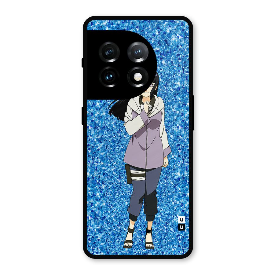 Cute Hinata hyuga Metal Back Case for OnePlus 11