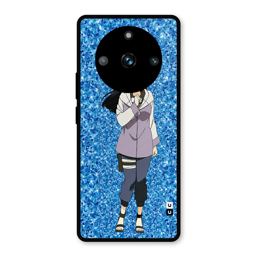 Cute Hinata hyuga Metal Back Case for Realme 11 Pro Plus