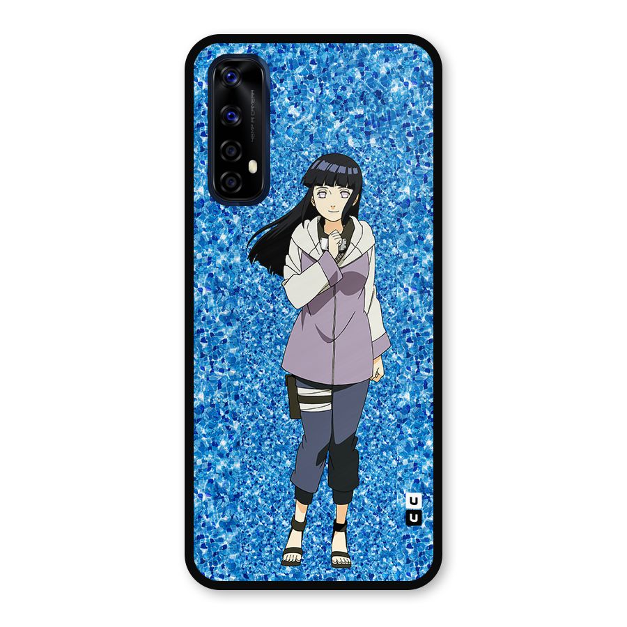 Cute Hinata hyuga Metal Back Case for Realme 7