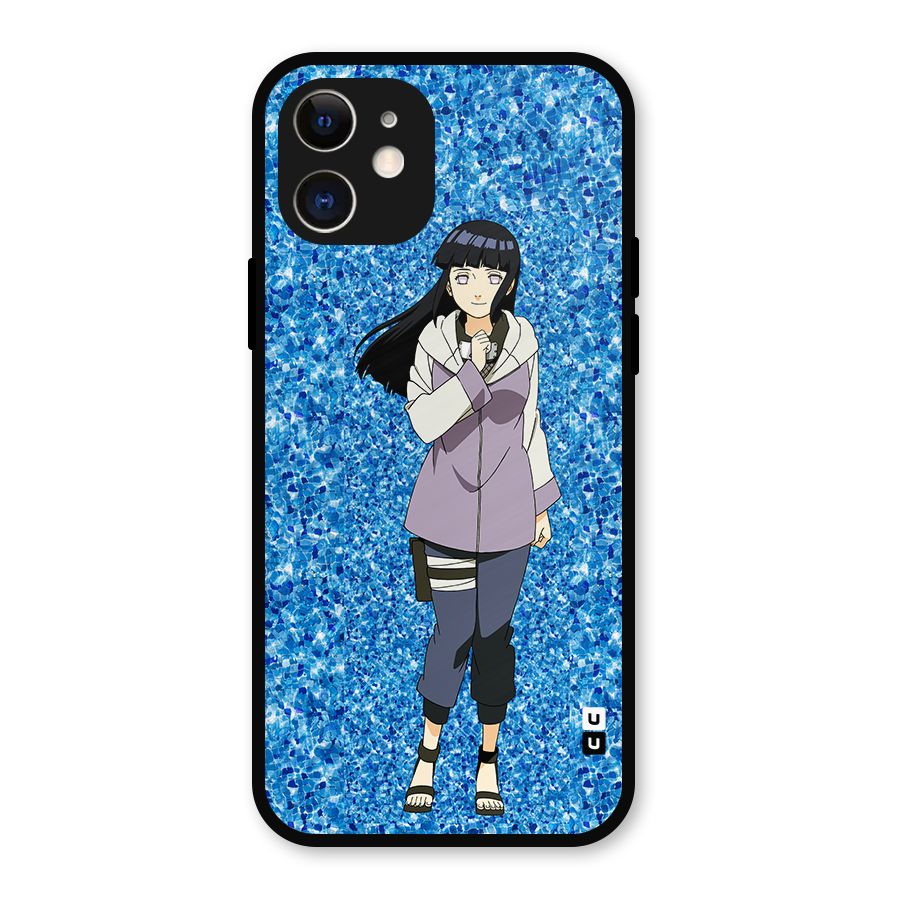 Cute Hinata hyuga Metal Back Case for iPhone 12