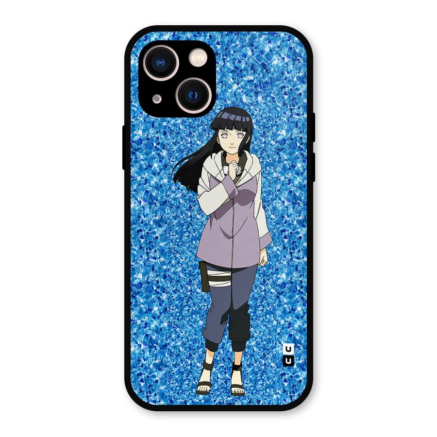 Cute Hinata hyuga Metal Back Case for iPhone 13