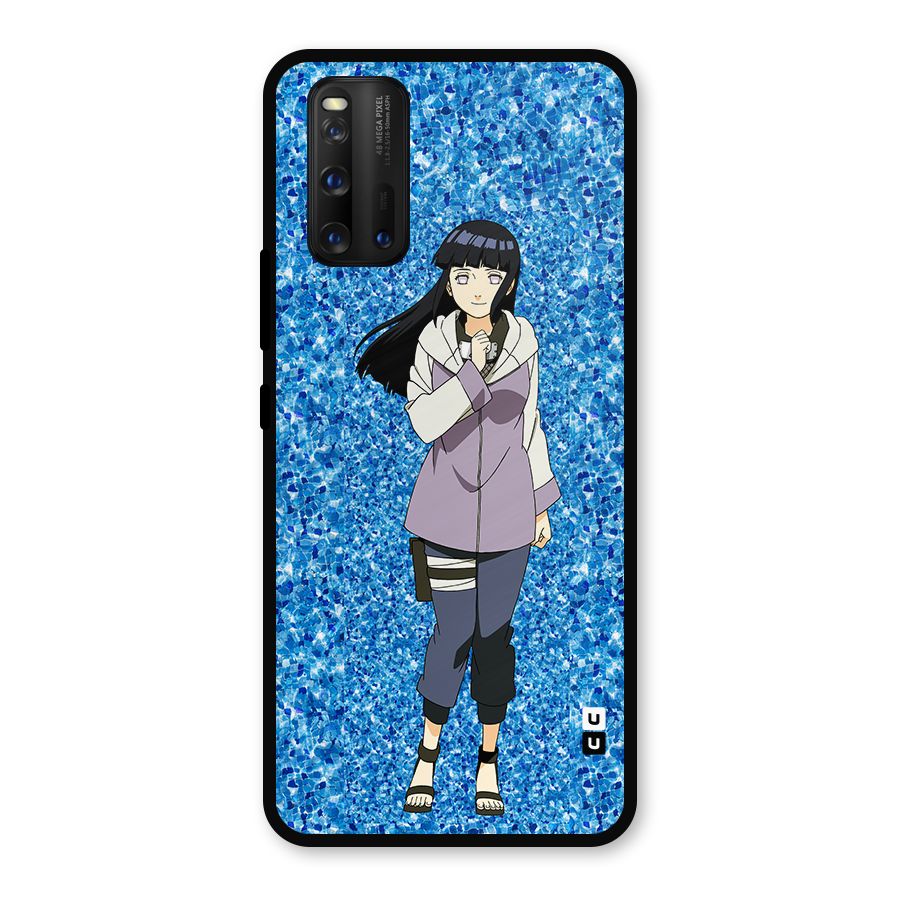 Cute Hinata hyuga Metal Back Case for iQOO 3