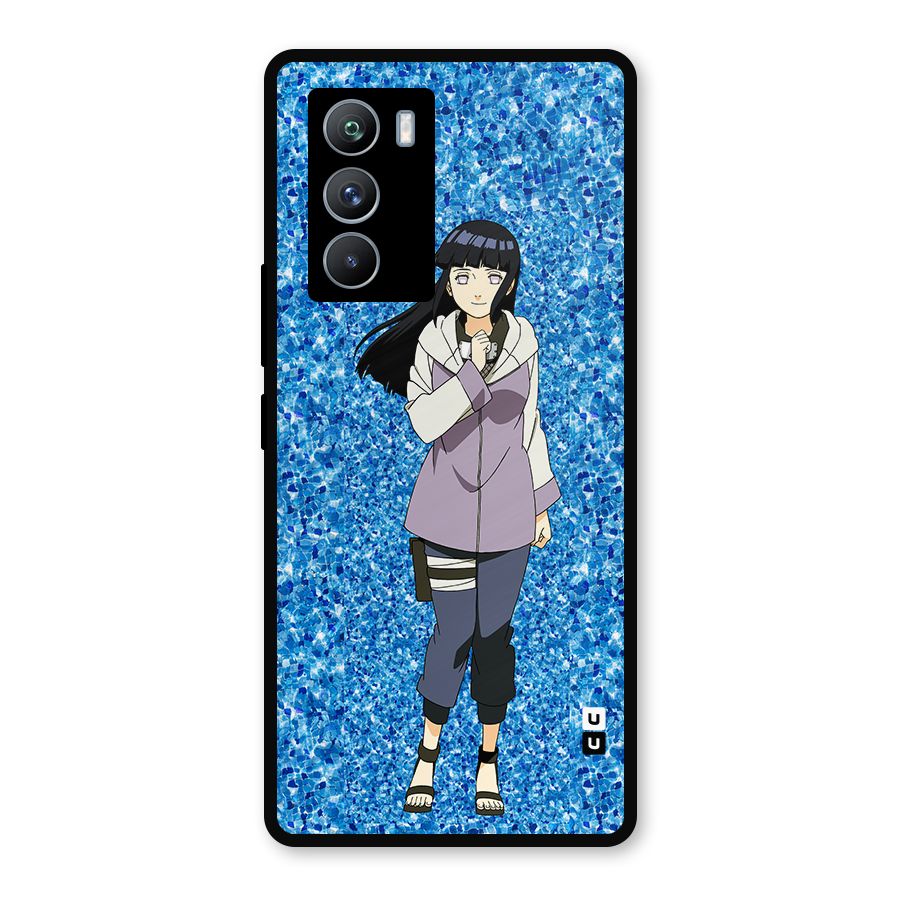 Cute Hinata hyuga Metal Back Case for iQOO 9 SE