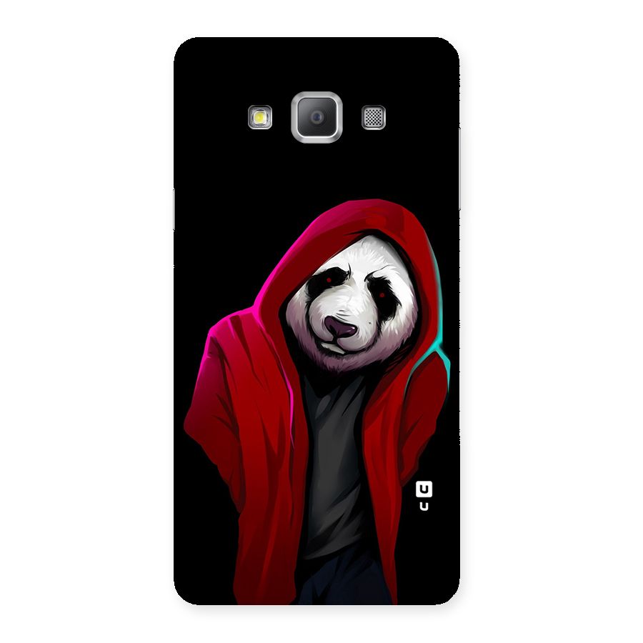 Cute Hoodie Panda Back Case for Galaxy A7
