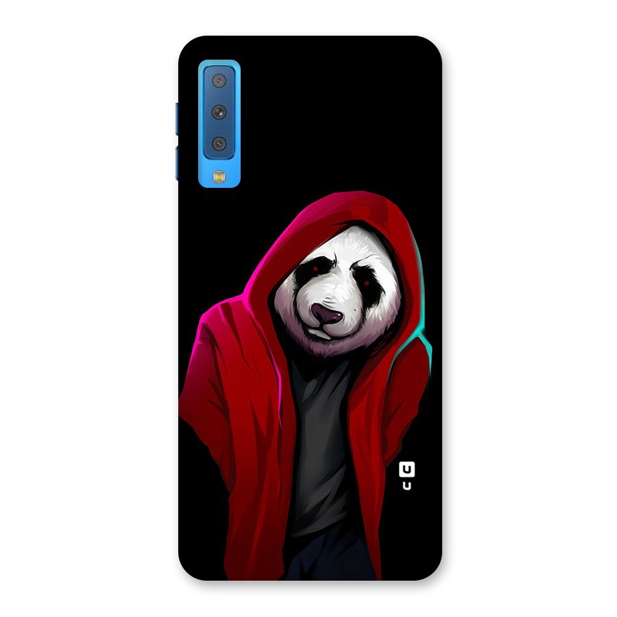 Cute Hoodie Panda Back Case for Galaxy A7 (2018)