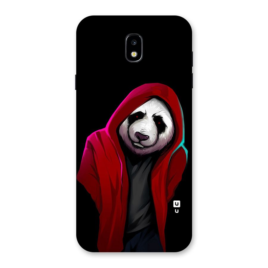 Cute Hoodie Panda Back Case for Galaxy J7 Pro