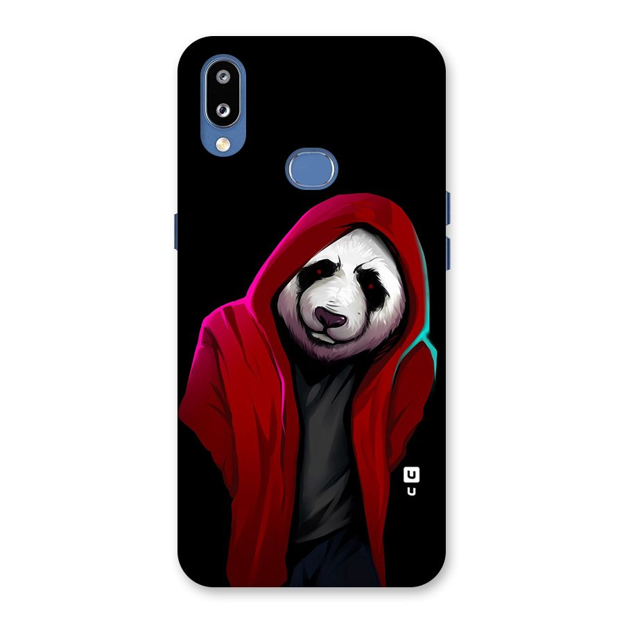 Cute Hoodie Panda Back Case for Galaxy M01s