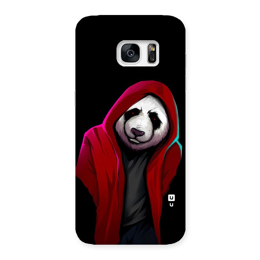 Cute Hoodie Panda Back Case for Galaxy S7 Edge