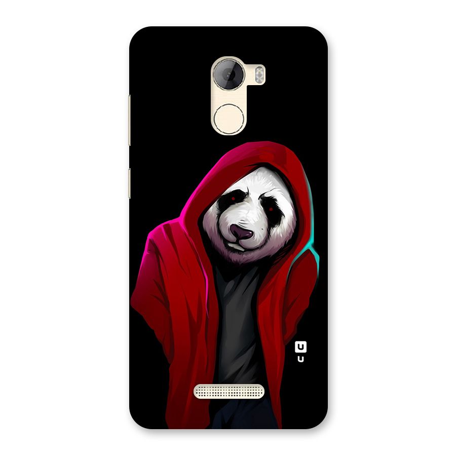 Cute Hoodie Panda Back Case for Gionee A1 LIte