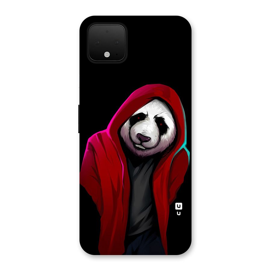 Cute Hoodie Panda Back Case for Google Pixel 4 XL