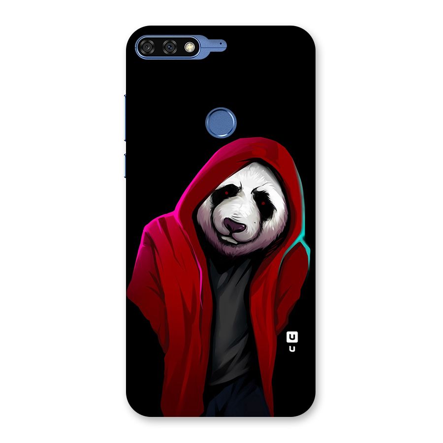 Cute Hoodie Panda Back Case for Honor 7C