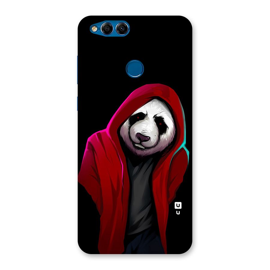 Cute Hoodie Panda Back Case for Honor 7X