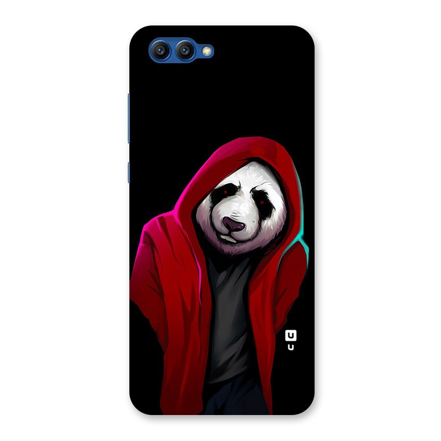 Cute Hoodie Panda Back Case for Honor View 10