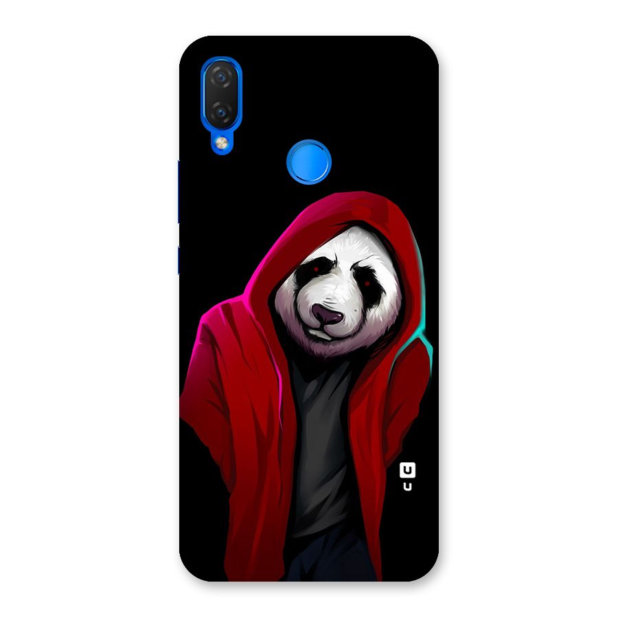Cute Hoodie Panda Back Case for Huawei P Smart+