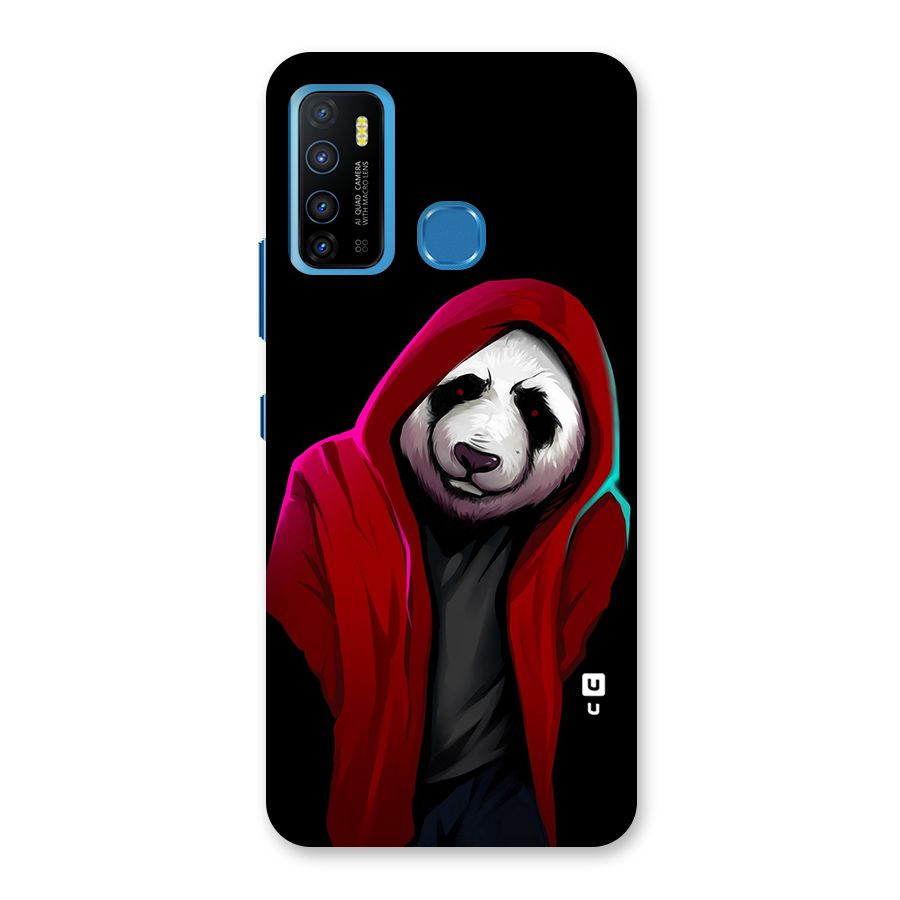 Cute Hoodie Panda Back Case for Infinix Hot 9