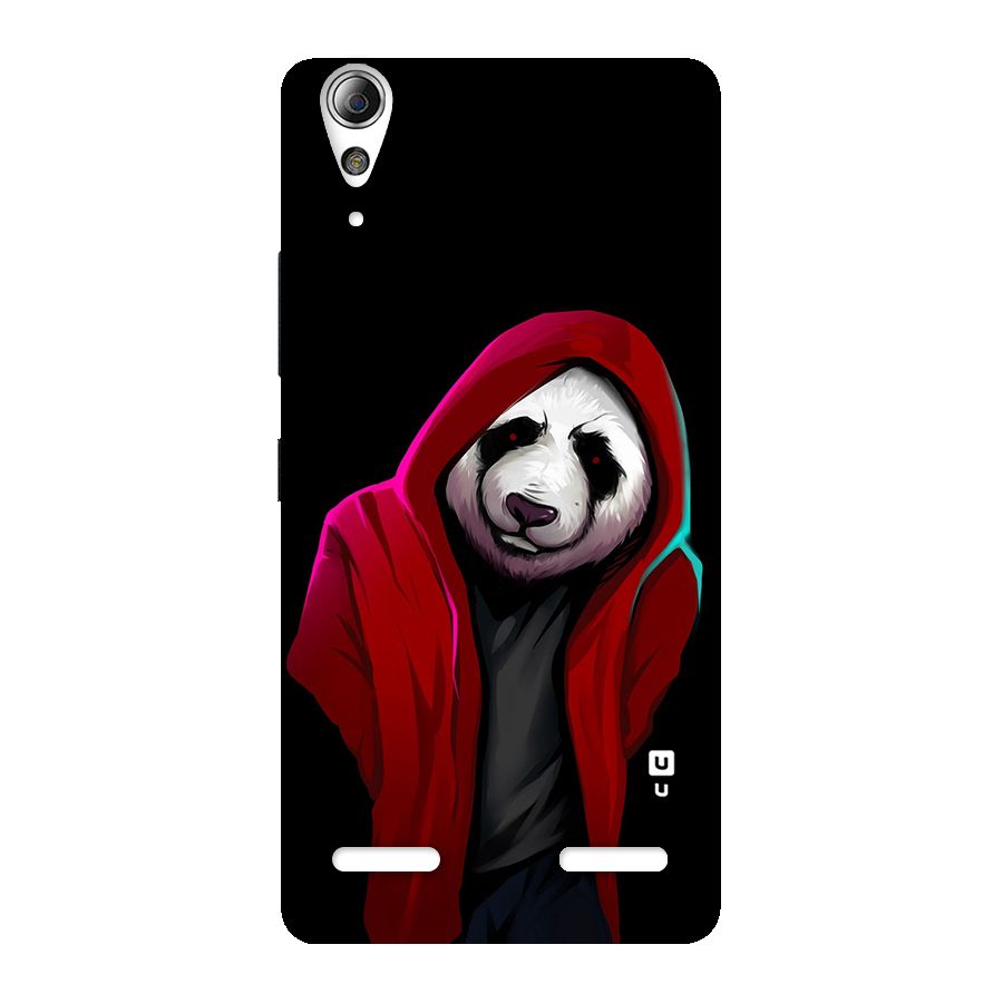 Cute Hoodie Panda Back Case for Lenovo A6000 Plus