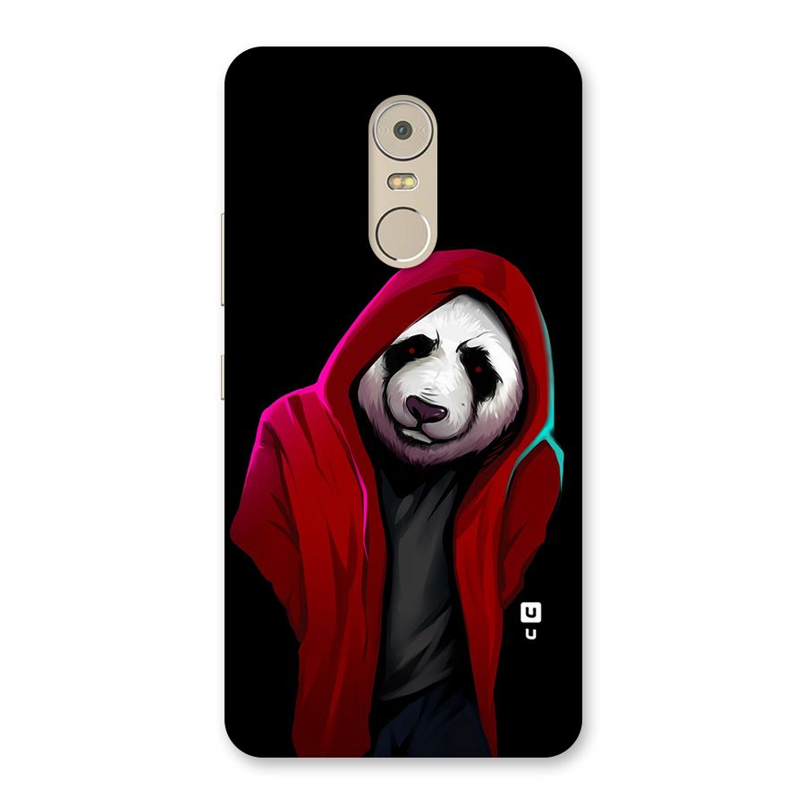Cute Hoodie Panda Back Case for Lenovo K6 Note