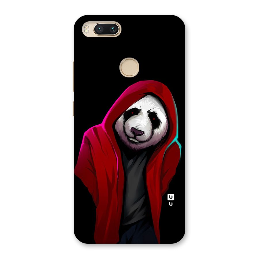 Cute Hoodie Panda Back Case for Mi A1