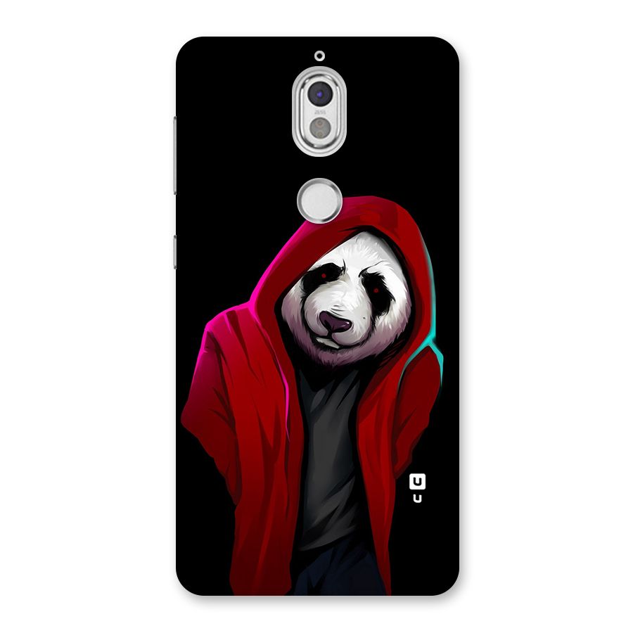 Cute Hoodie Panda Back Case for Nokia 7