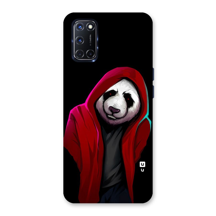 Cute Hoodie Panda Back Case for Oppo A52