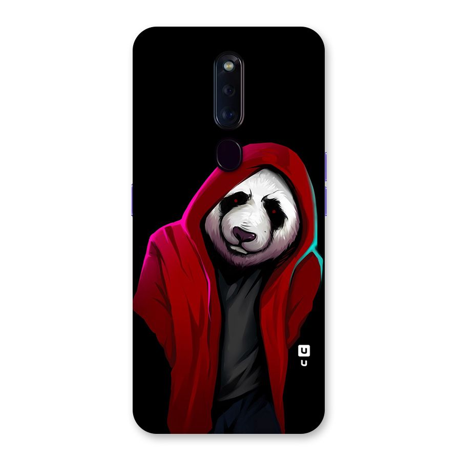 Cute Hoodie Panda Back Case for Oppo F11 Pro