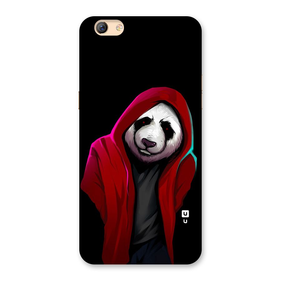Cute Hoodie Panda Back Case for Oppo F3 Plus