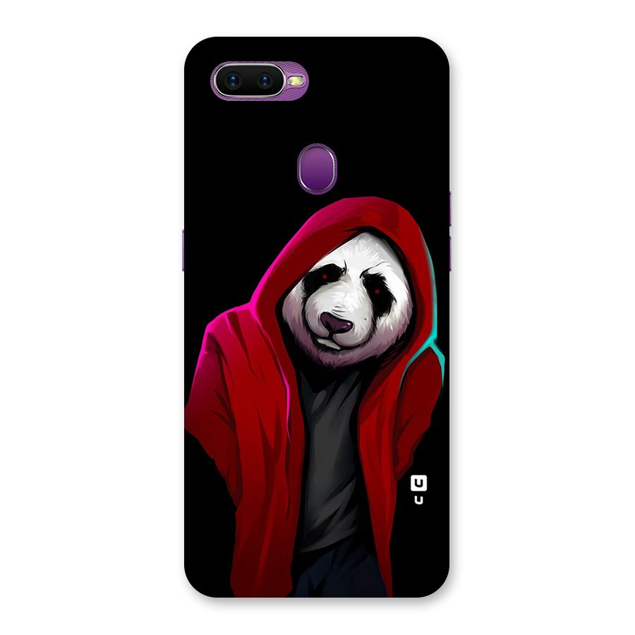 Cute Hoodie Panda Back Case for Oppo F9