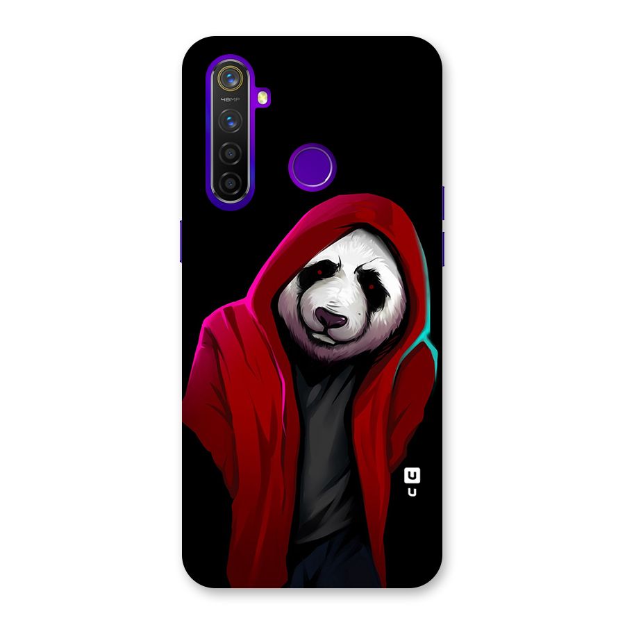 Cute Hoodie Panda Back Case for Realme 5 Pro
