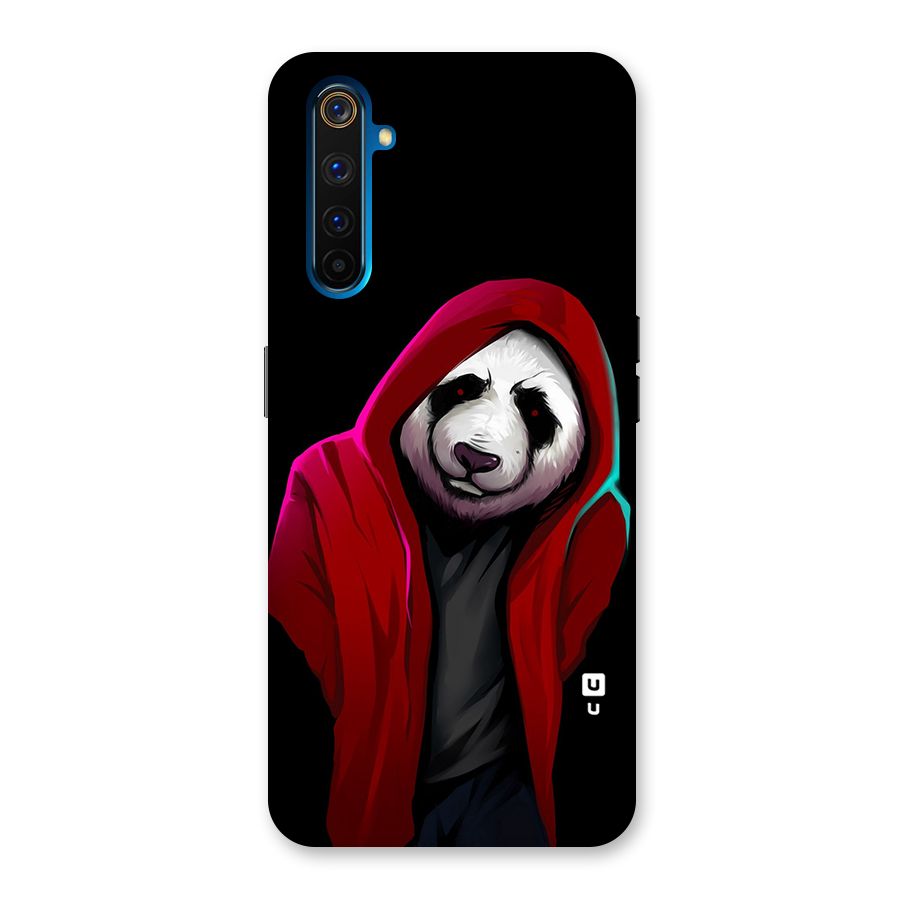 Cute Hoodie Panda Back Case for Realme 6 Pro