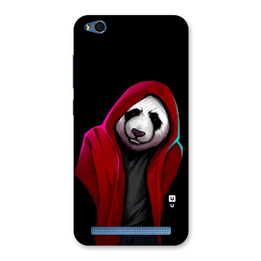 Cute Hoodie Panda Back Case for Redmi 5A