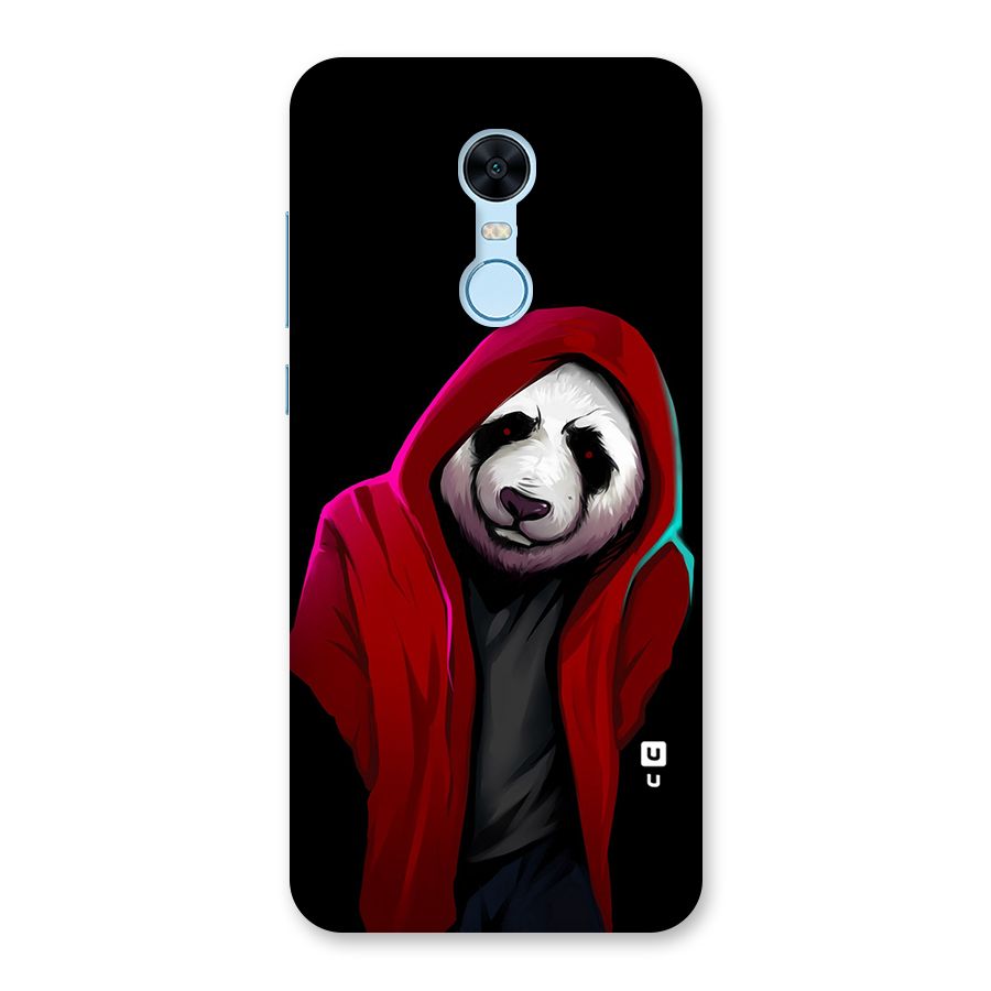 Cute Hoodie Panda Back Case for Redmi Note 5