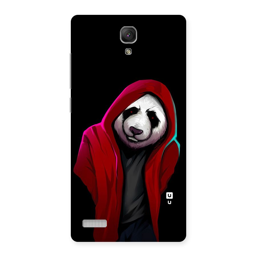 Cute Hoodie Panda Back Case for Redmi Note Prime