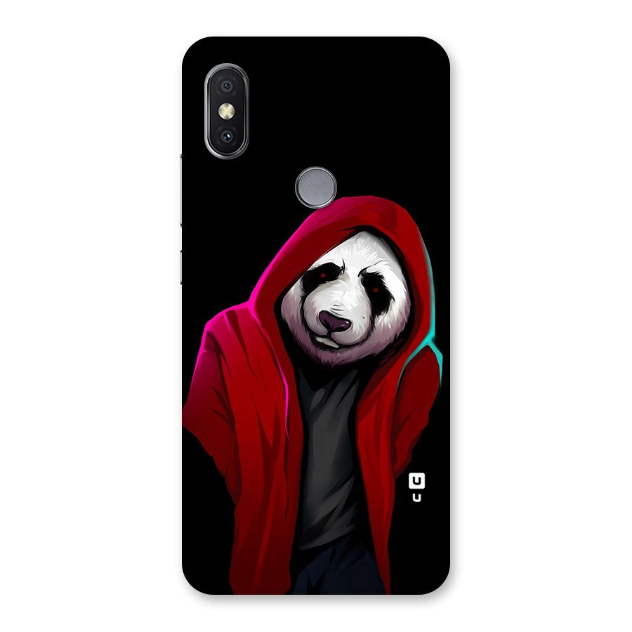 Cute Hoodie Panda Back Case for Redmi Y2